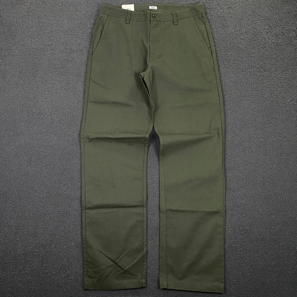 Katin Deck Herringbone Twill Pant Mens 32x32 Army Green Chino Patch Pocket